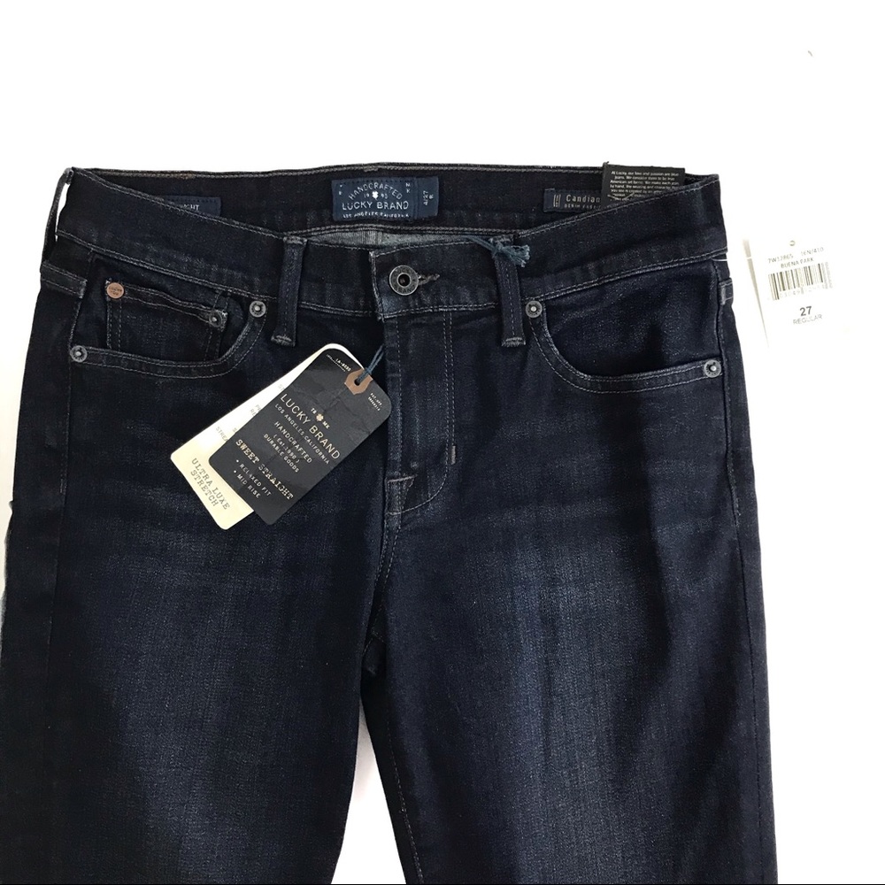 Lucky Brand Sweet Straight Blue Jeans Sz 27